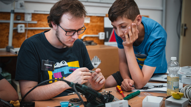 Prázdninové dílny na Kyberně